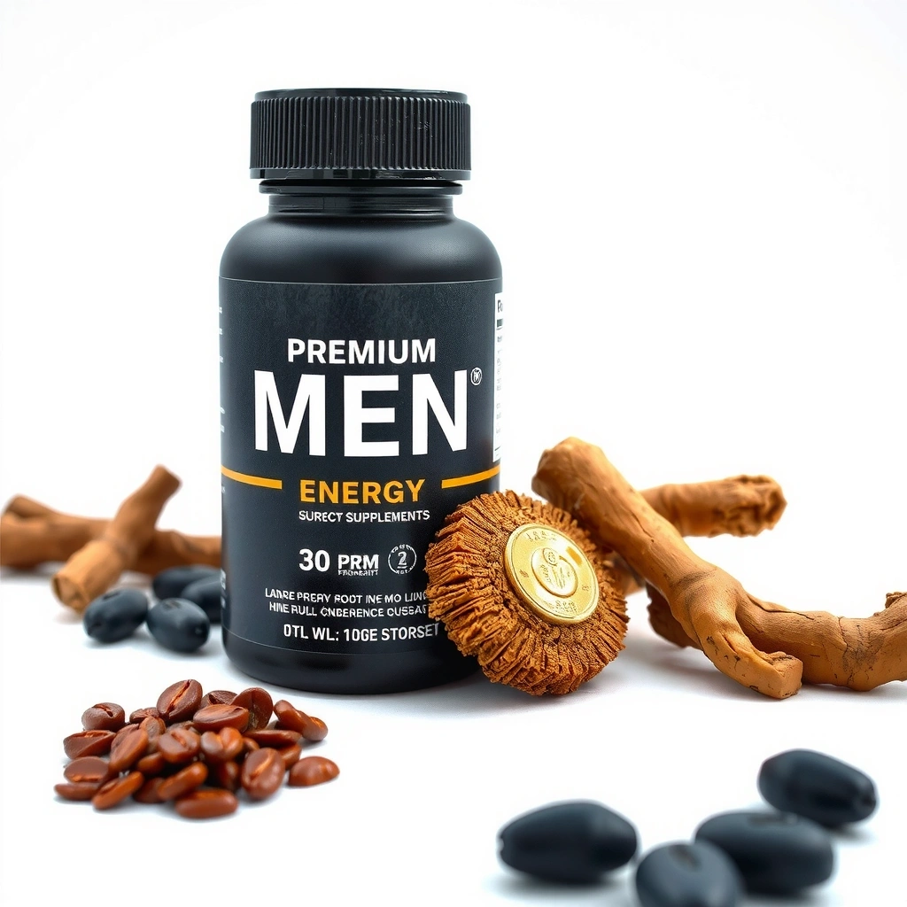 Premium Men's Energy Complex - Top rated natural supplement